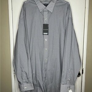 Van Heusen Men's Monochrome Patterned Shirt